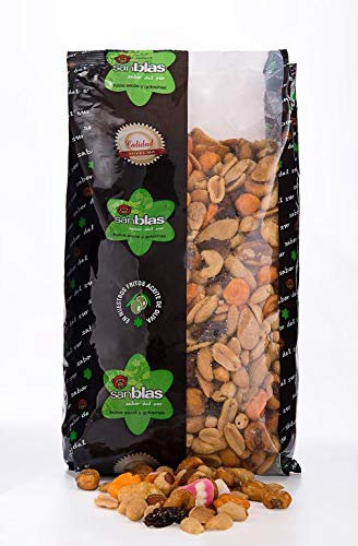 Nussmix - Andalusische Nußmischung - Studentenfutter 1 kg. von SAN BLAS EL SABOR DEL SUR FRUTOS SECOS Y GOLOSINAS