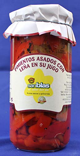 Paprika gegrillte Filetstreifen 1000 gr. im Glas von frutos secos San blas