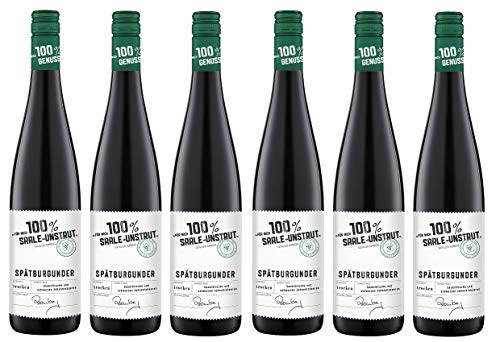 6x 0,75l - 2022er - "für mich 100% Saale-Unstrut" - Spätburgunder - Qualitätswein Saale-Unstrut - Deutschland - Rotwein trocken von "für mich 100%..."