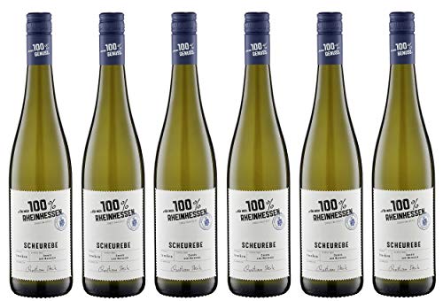 6x 0,75l - 2023er - "für mich 100% Rheinhessen" - Scheurebe - Qualitätswein Rheinhessen - Deutschland - Weißwein trocken von "für mich 100%..."