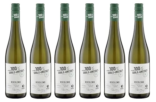 6x 0,75l - 2023er - "für mich 100% Saale-Unstrut" - Riesling - Qualitätswein Saale-Unstrut - Deutschland - Weißwein trocken von "für mich 100%..."