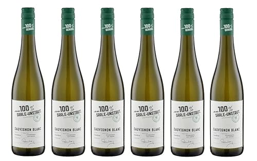 6x 0,75l - 2023er - "für mich 100% Saale-Unstrut" - Sauvignon Blanc - Qualitätswein Saale-Unstrut - Deutschland - Weißwein trocken von "für mich 100%..."