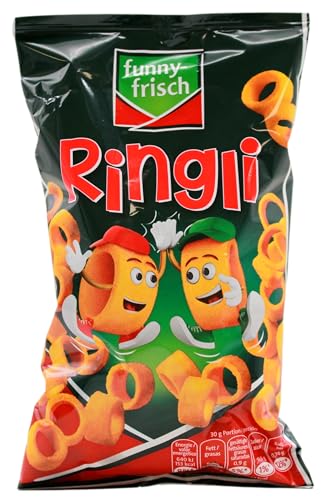 Funny Frisch Ringli Paprika (24x 75g Tütchen) von funny frisch