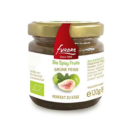 furore BIO Spicy Fruits Grüne Feigen Dip Sauce 120g AT-BIO-301 von furore