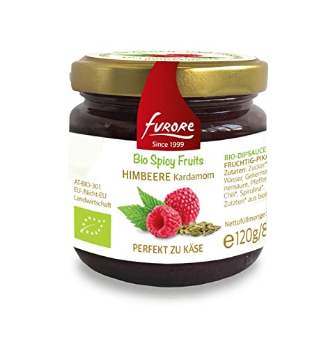 furore BIO Spicy Fruits Himbeere Kardamom Dip Sauce 120g AT-BIO-301 von furore