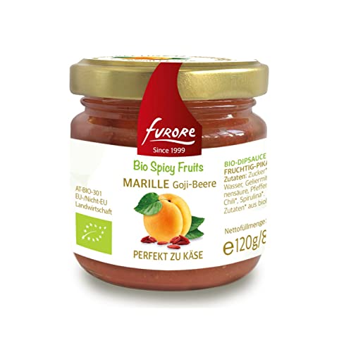 furore BIO Spicy Fruits Marille Goji-Beere Dip Sauce 120g AT-BIO-301 von furore