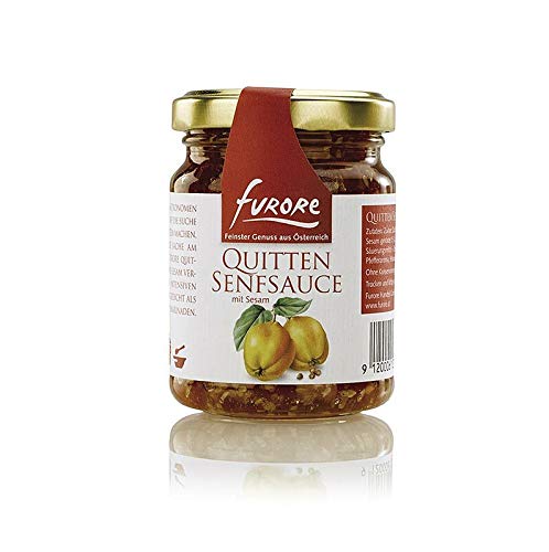 furore Quitten Senfsauce mit Sesam 180g von furore