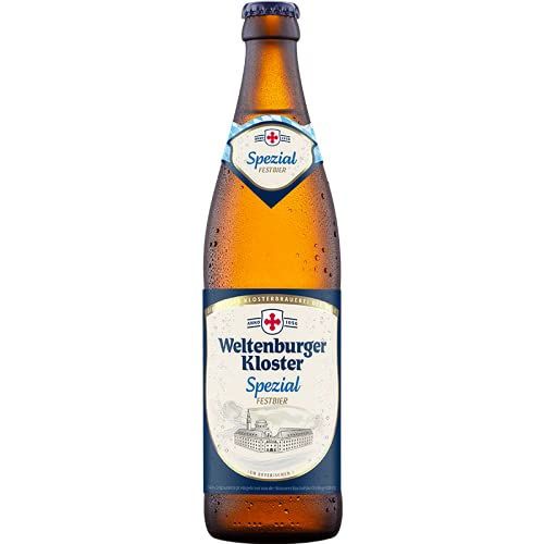 Weltenburger Kloster Spezial Festbier (Mehrweg) (9 Flaschen | auch als 9er, 12er, 18er oder 30er Box), gebraut von Weltenburger Kloster von generisch