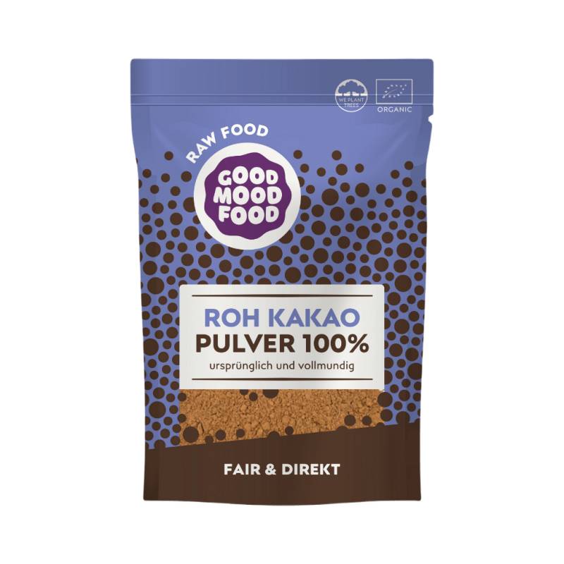 Roh Kakao Pulver von goodmoodfood