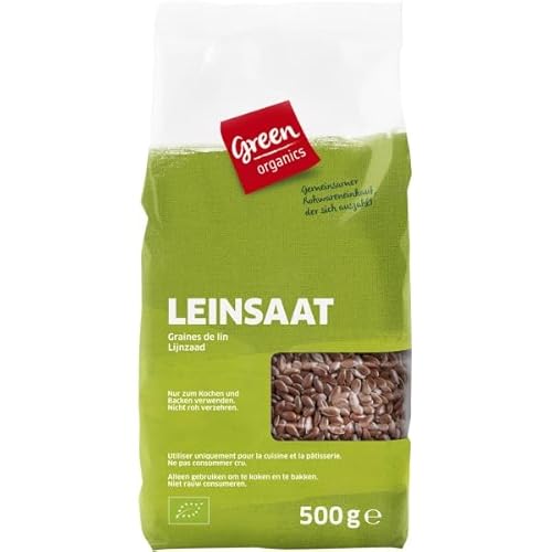 green Leinsaat, braun (500 g) - Bio von green