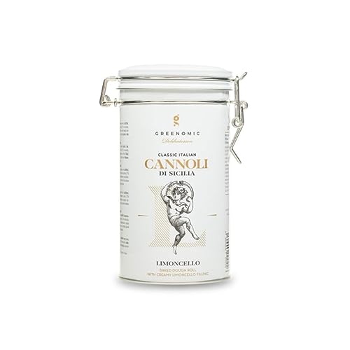 Greenomic - Cannoli Limoncello - sizilianisches Gebäck in Dose - 200 g von greenomic