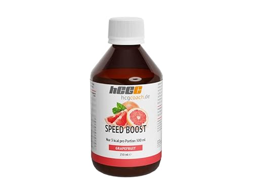 Zuckerfreier Getränkesirup | 10 Vitamine und Mineralstoffe | Speedboost | ergibt 12,5 L Fertiggetränk | Zuckerfreier Sirup | Mineraldrink | Energy Drink | von hCGC