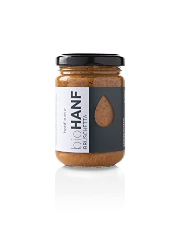 Bio Hanf Bruschetta (Tomate-Olive) von hanf & natur