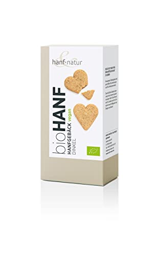 hanf & natur Hanf-Dinkel-Herzen (100 g) - Bio von hanf & natur