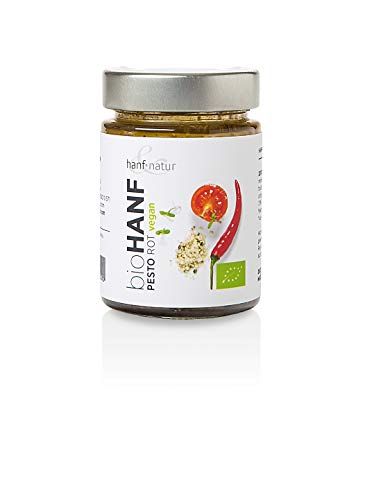 hanf & natur Rotes Hanfpesto (150 g) - Bio von hanf & natur