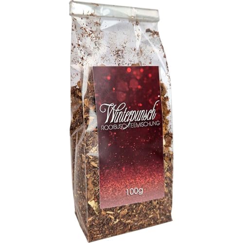 Tee Rooibusch 'Winterpunsch' Rooibuschtee-Mischung Vegan hausgemacht BARRIQUE-Feine Manufaktur Deutschland 100g-Pack von hausgemacht BARRIQUE-Feine Manufaktur