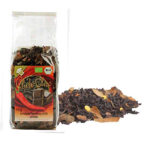 Tee schwarz 'Chili-Choc' Schwarztee-Mischung Vegan hausgemacht BARRIQUE-Feine Manufaktur Deutschland 100g-Pack von hausgemacht BARRIQUE-Feine Manufaktur