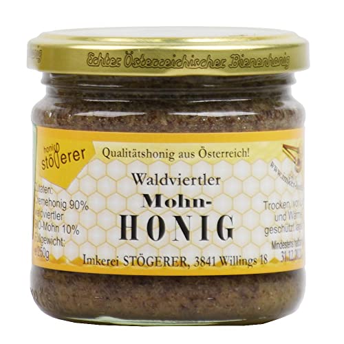 Bio Honig mit Mohn 250g von honig stögerer