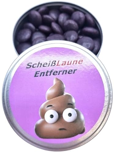 Scheißlaune Entferner aus der Dose, Nervennahrung, Geschenk zur Entspannung, Spaßgeschenk Lakritze von ich