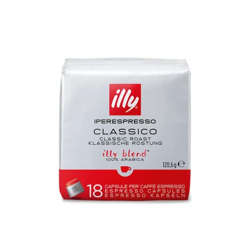 Illy CUBE pack 18 capsules RED rosso von illy