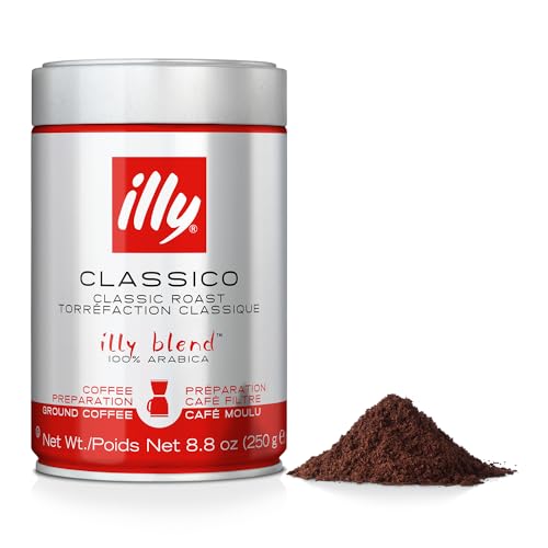 Illy Caffe Ground Coffee For Drip Medium Roast, 8.8-Ounce Tin von illy