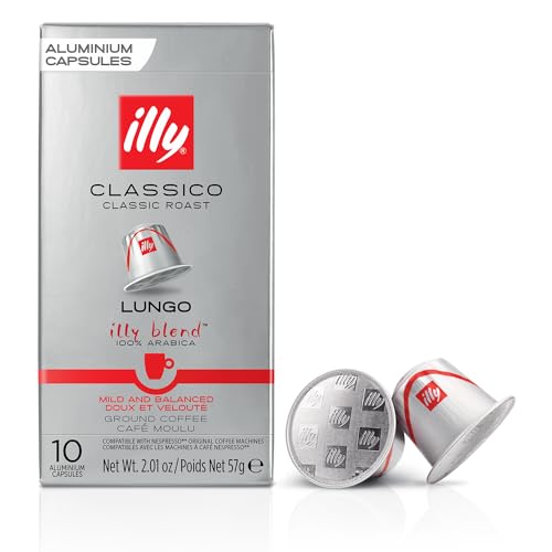 Illy Lungo Classic, 10 stück, 50 g von illy