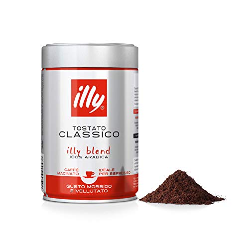 illy Espresso gemahlen, classico von illy