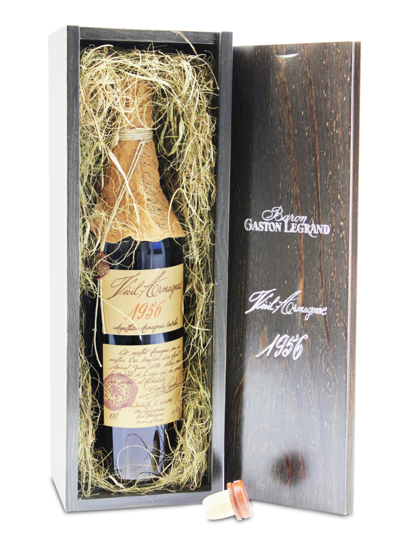 1956 Vieil Armagnac "Baron Gaston Legrand" von Cognac Lheraud