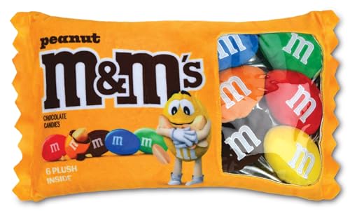 iscream M&M's Peanut Package 40,6 x 21,6 cm Kissen-Set mit Mini M&M's Candy Kissen von iscream