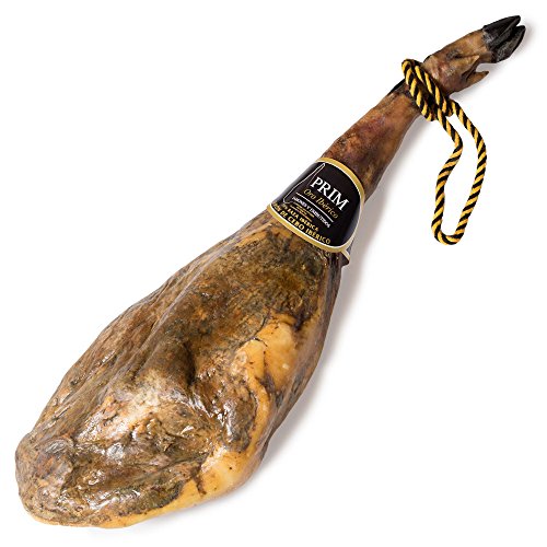 Ibérico-Schinken aus Getreidefütterung | Hinterschinken aus Spanien | Luftgetrocknet | Jamón de Cebo Ibérico 50% Raza Ibérica 7,5kg von jamon.de