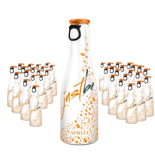 JustBe Sprizz | Piccolo Wein-Cocktail I Orange + Bitterkräuter Mix Aperitif (Sprizz, 96 x 0,2l) von just be