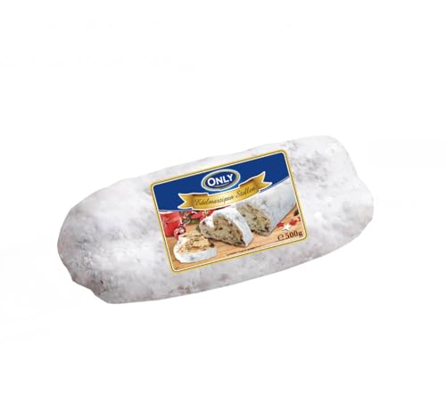 Gebäck Edelmarzipanstollen Only 500g, Feines Hefegebäck mit Edelmarzipanfüllung. von kein