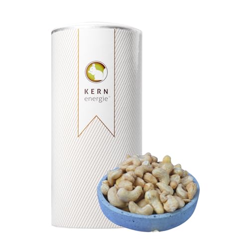 KERNenergie Cashewkerne - naturbelassene Cashews - Premium Cashew-Nüsse ungesalzen aus den besten Anbaugebieten (500g white, 500g) von kern-energie