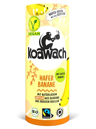 koawach Hafer Banane Drink mit Koffein, laktosefrei, 235 ml von koawach