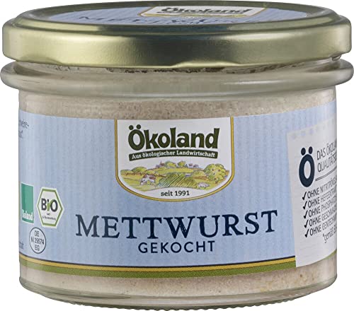 ÖKOLAND Bio Mettwurst gekocht (2 x 160 gr) von Ökoland