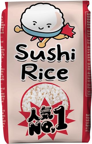 RICEFIELD Sushi Reis, Rundkorn, Japonica - 1 x 500 g von RICEFIELD