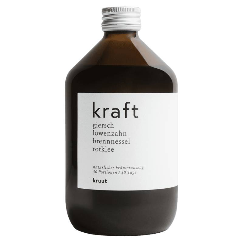 Kraft, Bio Natürlicher Kräuterauszug von kruut