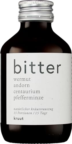 kruut Bio Kräuterauszug Bitter, 6 x 150 ml von kruut