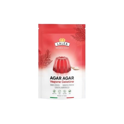 Agar Agar Pulver 550g - Veganes Gelatinepulver - Glutenfrei, Pflanzliche Gelatine - Premium Qualität für Geliermittel und Verdickungsmittel,HALAL, KOSCHER UND KETO von lalea