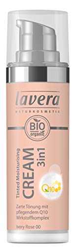 Lavera Tinted Moisturising Cream 3in1 Q10 -Ivory Rose 00- (1 x 30 ml) von lavera