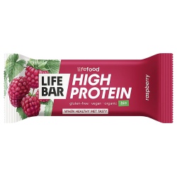 Himbeer-Fruchtschnitte High Protein von lifefood