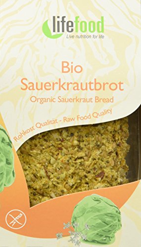 lifefood Sauerkrautbrot, 2er Pack (2 x 90 g) von lifefood