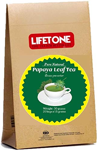 LIFETONE TEA Pure Papaya, Agent Detox – 20 Teebeutel von lifetone the tea for better life