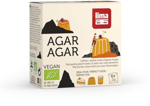 LIMA Agar Agar (Pulver), 6er Pack (6 x 12 g) von lima