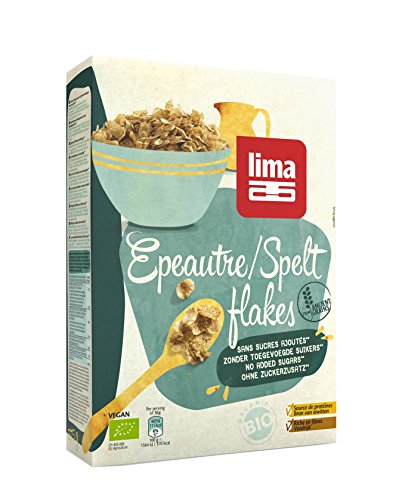 LIMA Dinkelflocken, 6er Pack (6 x 375 g) von lima