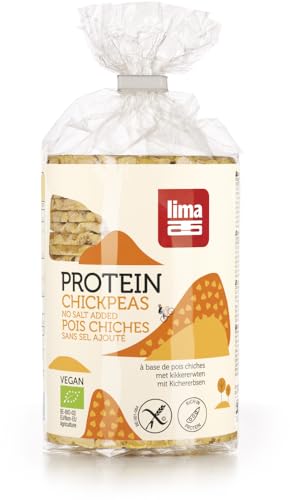 Protein Waffeln Kichererbsen 12 x 100 gr von lima