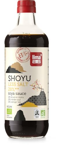 Shoyu Mild 28% weniger Salz 18 x 500 ml von lima