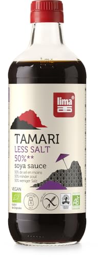 Tamari 50% weniger Salz 6 x 500 ml von lima