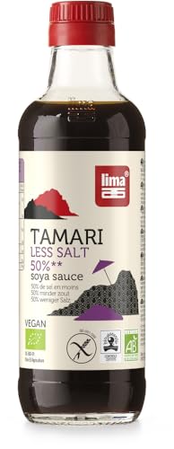 Tamari 50% weniger Salz 6 x 250 ml von lima