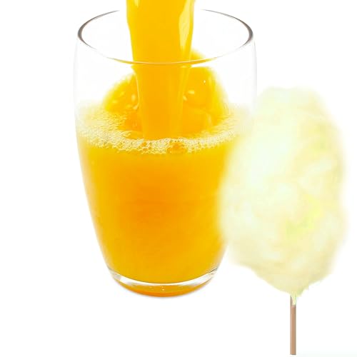 Luxofit Gelbe Zuckerwatte Getränk isotonisch/Iso Drink Pulver, L-Carnitin, Elektrolytgetränk, Natürliche Farbstoffe, Erfrischungsgetränk, schnelle Zubereitung (1 Kg) von luxofit